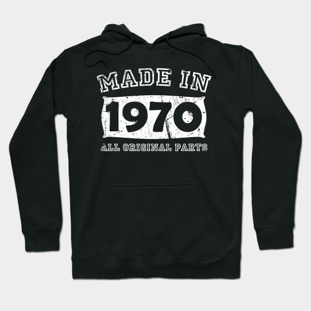 Made In 1970 All Original 50th Birthday Gift Hoodie by star trek fanart and more